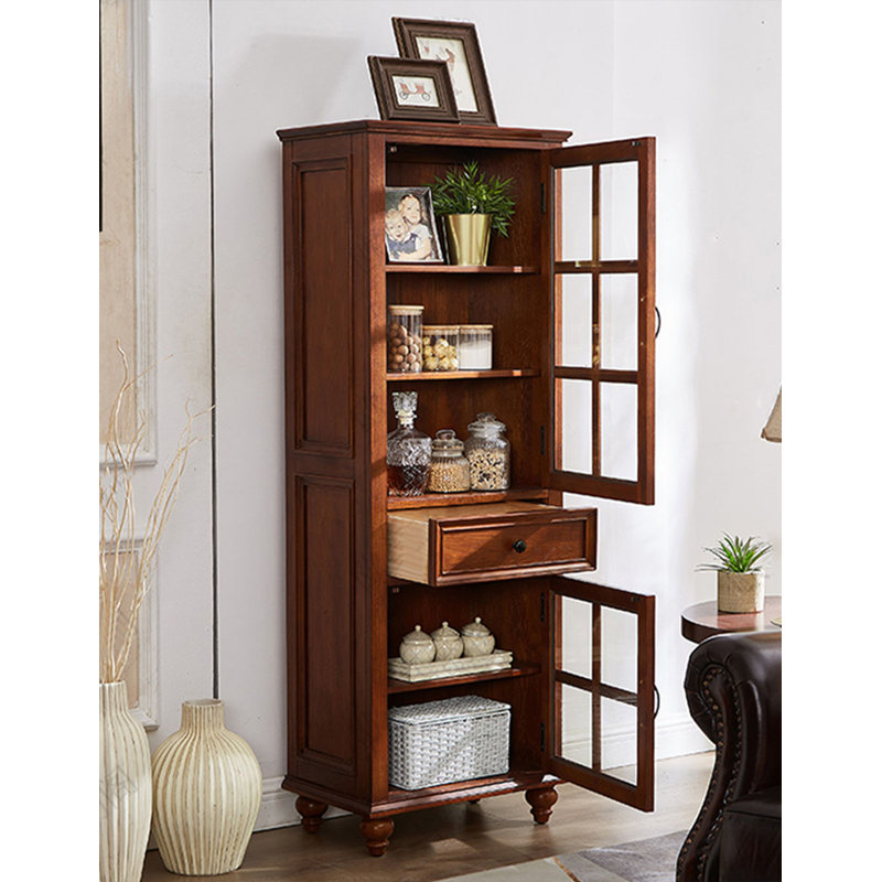 Armoire en porcelaine simple à grande capacité American Country