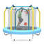 Trampoline pour tout-petits trampoline pour enfants intérieur et extérieur avec panier de basketball-121019115