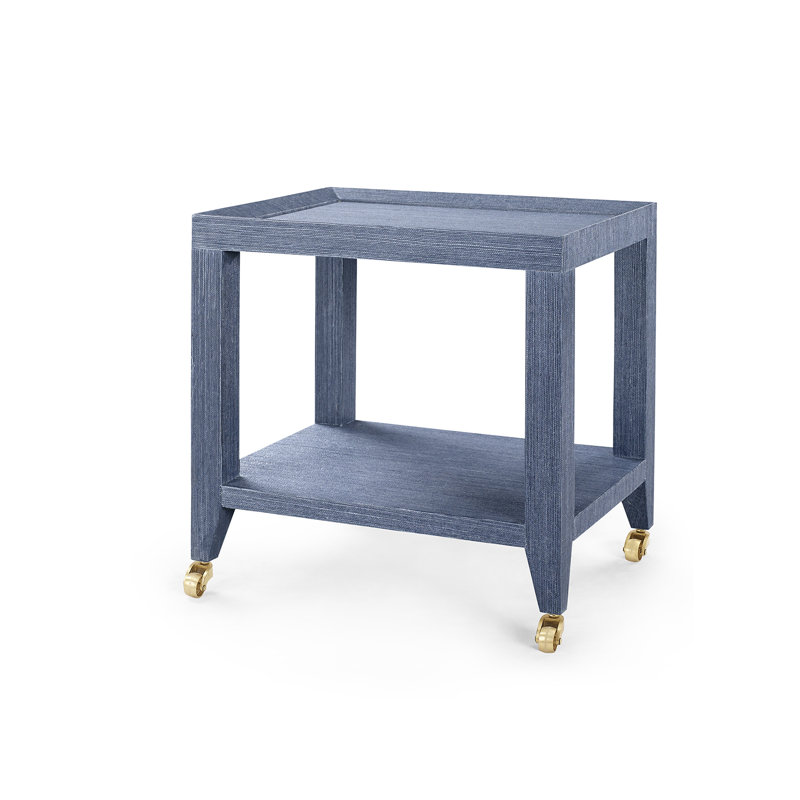 Isadora End Table, Navy Blue