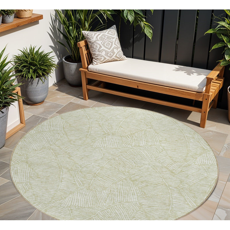 Tapis rond 8 po