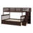 Stairway  Bunk Bed With Drawer, Storage And Guard Rail For Bedroom, Dorm, For Adults-1279282070