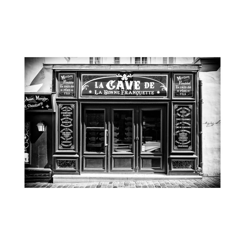 La Cave by Philippe Hugonnard - Wrapped Canvas Print, 20.32 cm H x 30.48 cm W