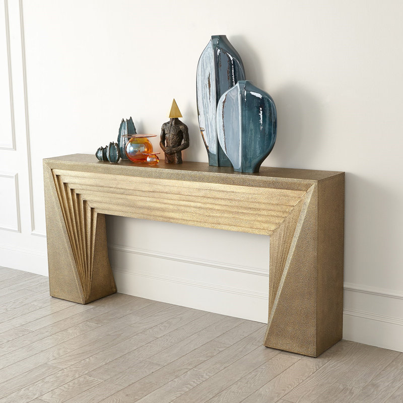 Deco Console-Brass