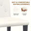 Ensemble de 4 chaises de salle à manger Pu-204023626-204023621