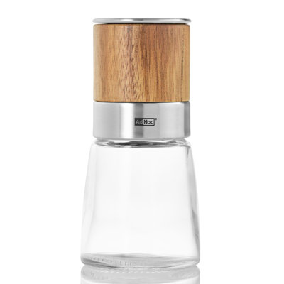 AdHoc Akasia Wood Acacia  Mill Salt or Pepper Grinder