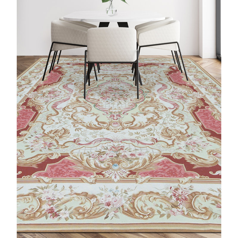 Aubusson Renaissance Wool Oriental Area Rug