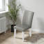 Ensemble de 2 chaises de salle à manger à dossier haut avec garniture cloutée Regal Estate