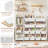 44.3" W X 39.4" H Kids Bookshelf, Book display Cabinet