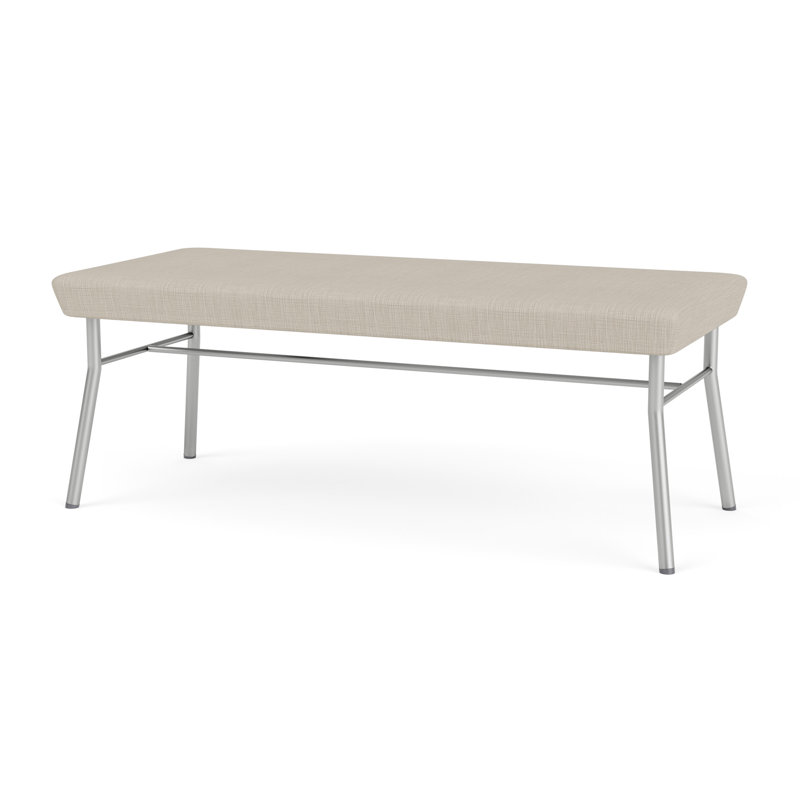 Banc en métal 2 places Chat, Argent, Modena blé
