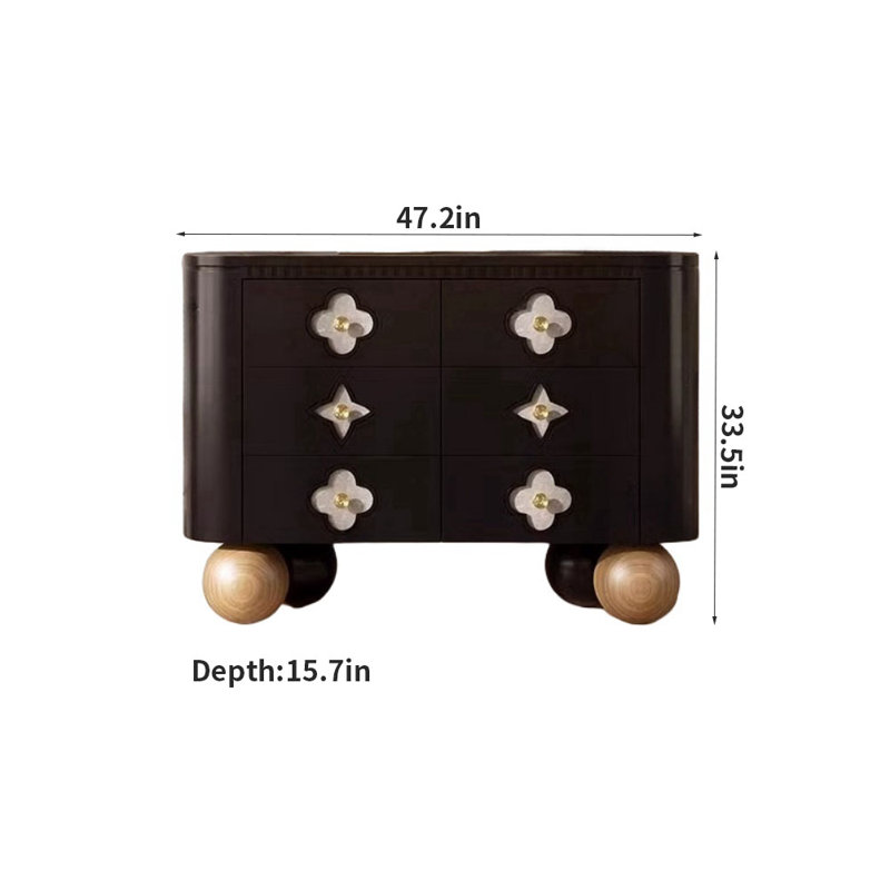 Cabinet d'entrée Simple Creative, Noir
