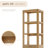 Adela Solid Wood Freestanding Linen Cabinet-656555429
