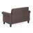 Geertruidenberg 54.2" Rolled Arm Loveseat-131285580