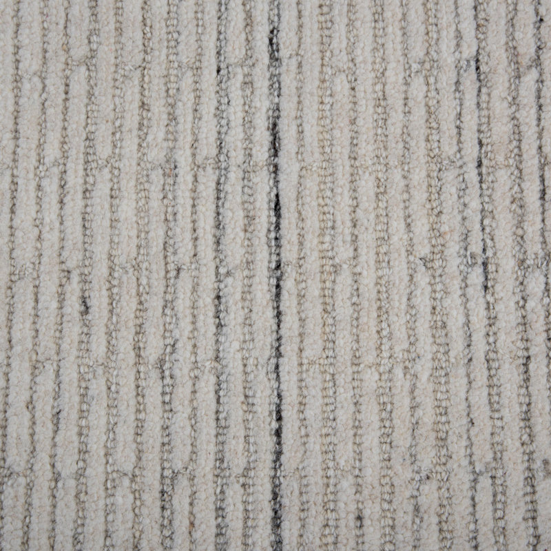 Tapis 100% laine touffeté à la main, Tapis de couloir 2 pi 6 po x 8 pi