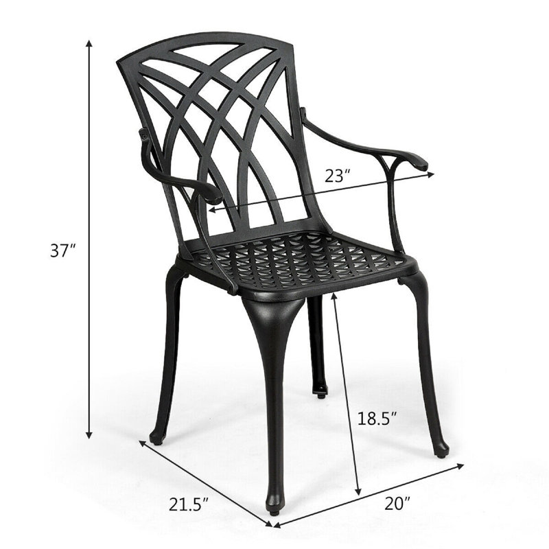 Fauteuil de patio Dorinna