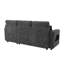 Chenille Chaise End Sofa-111165409-111165412
