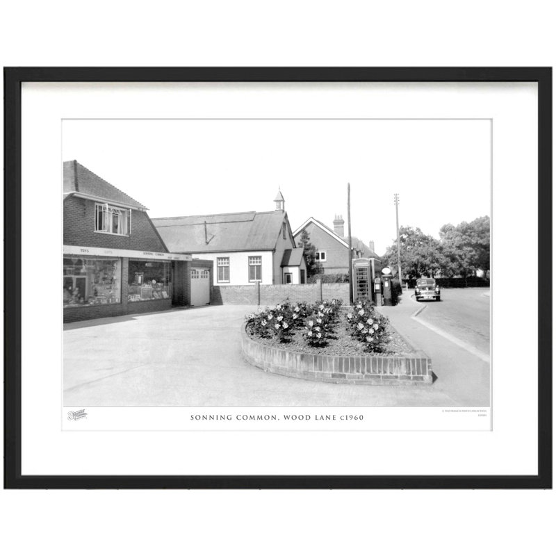 Sonning Common, Wood Lane C1960 by Francis Frith - Single Picture Frame Print, 45cm H x 60cm W x 2.3cm D