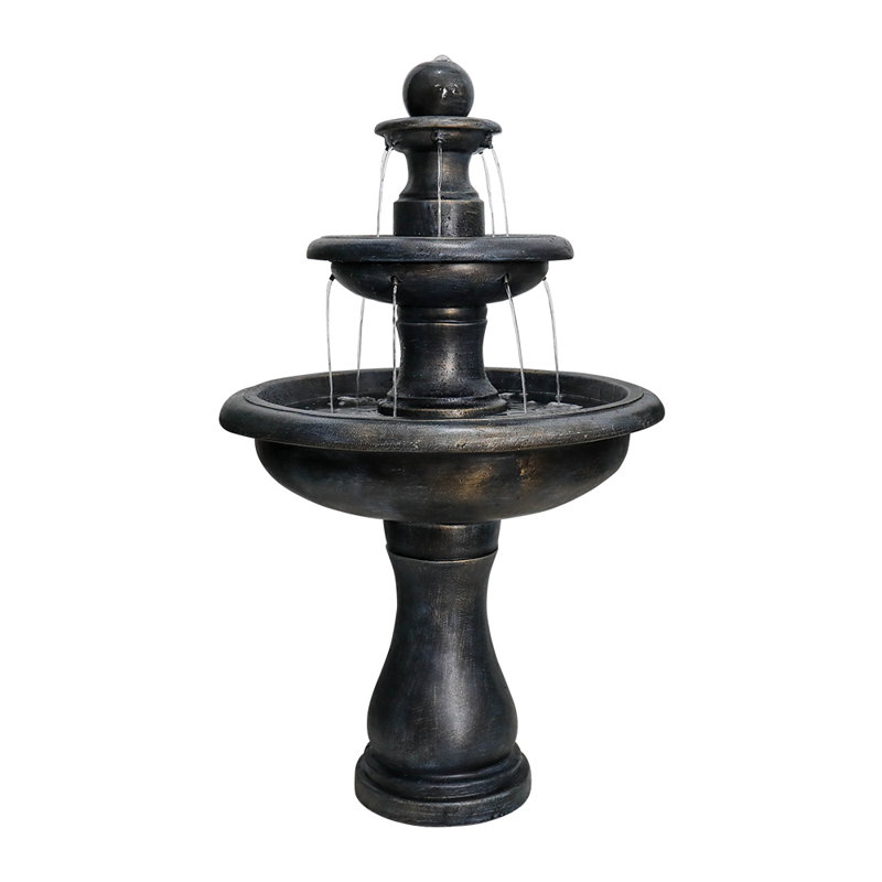 Hand Crafted Weather Resistant Accent Fountain