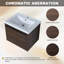 Meuble-lavabo flottant 24 po avec lavabo-740734640