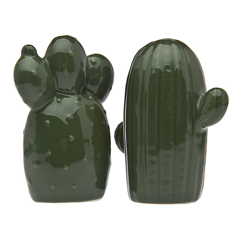 Studio Silversmiths Lil Cactus Salt and Pepper Shaker Set