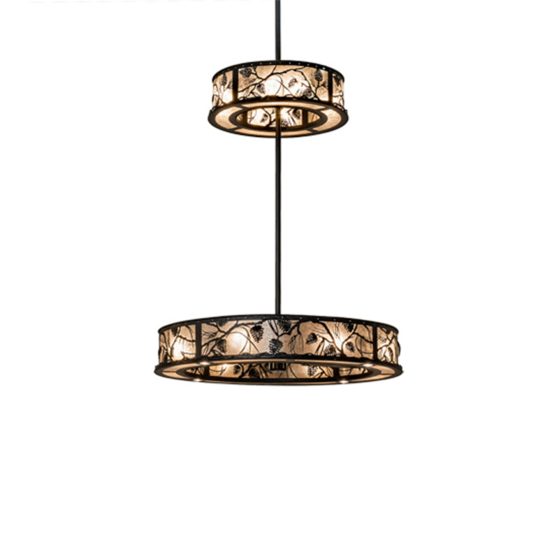 Whispering Pines Downrod Ceiling Fan