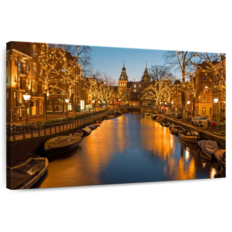 Lumières de Noël Sireci Amsterdam, H 20 po x l 30 po