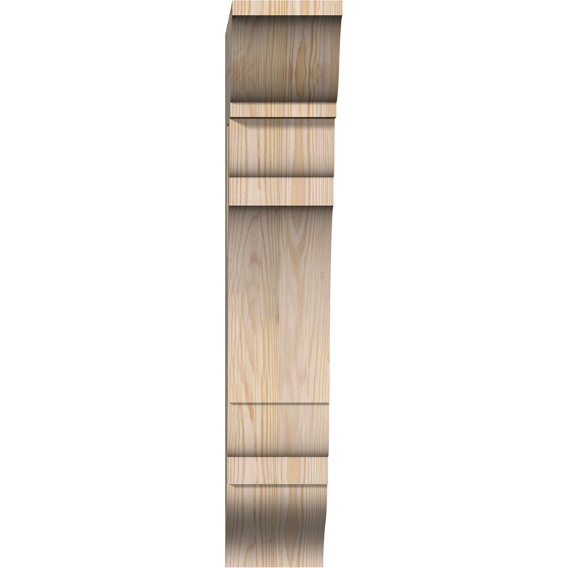 Support olympique traditionnel, Douglas (lisse), H 30 po x l 5,5 po x P 18 po