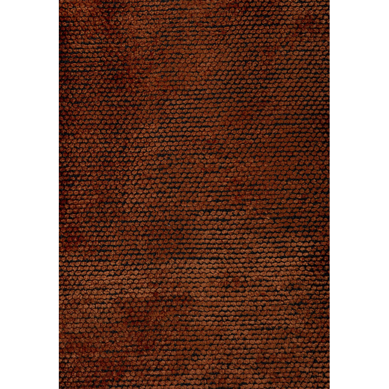 Amonni Abstract Hand Loom Indoor / Outdoor Area Rug, Rectangle 6'6" x 8'2"