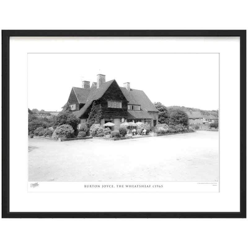 Burton Joyce, The Wheatsheaf C1965 - Single Picture Frame Print, 45cm H x 60cm W x 2.3cm D