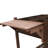 Raised Garden Bed With Storage And Drainage Holes - Brown Wood Foldable Side Table For Plants Finish-2144889281