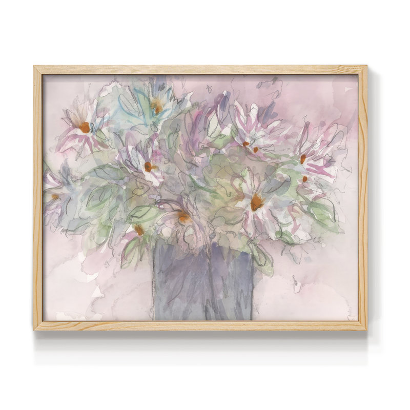 «Flowering Bloom Moments II», reproduction encadrée, H 11 po x l 14 po, Naturel