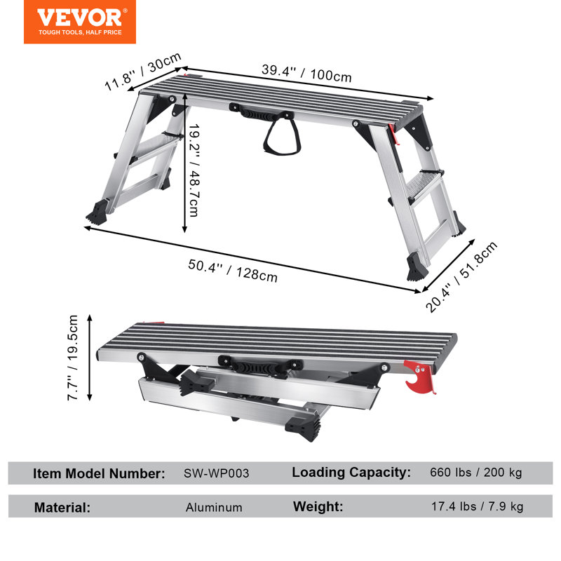 1 - Step Aluminium Step Stool
