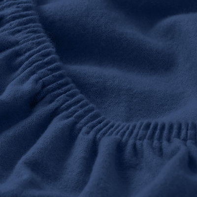 Drap-housse 100% flanelle de coton ultra doux
