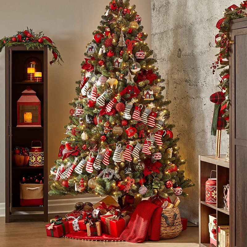 90' Lighted Spruce Christmas Tree