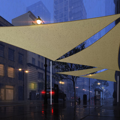 Royal Shade Waterproof Triangle Shade Sail With Hardware Kit