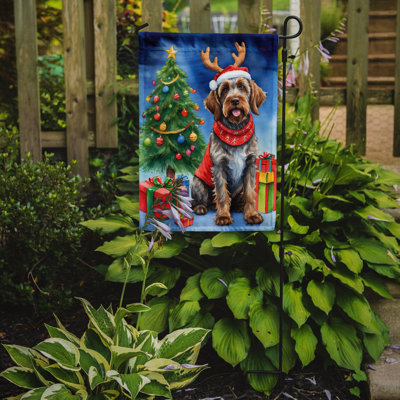 Christmas Reindeer Garden Flag