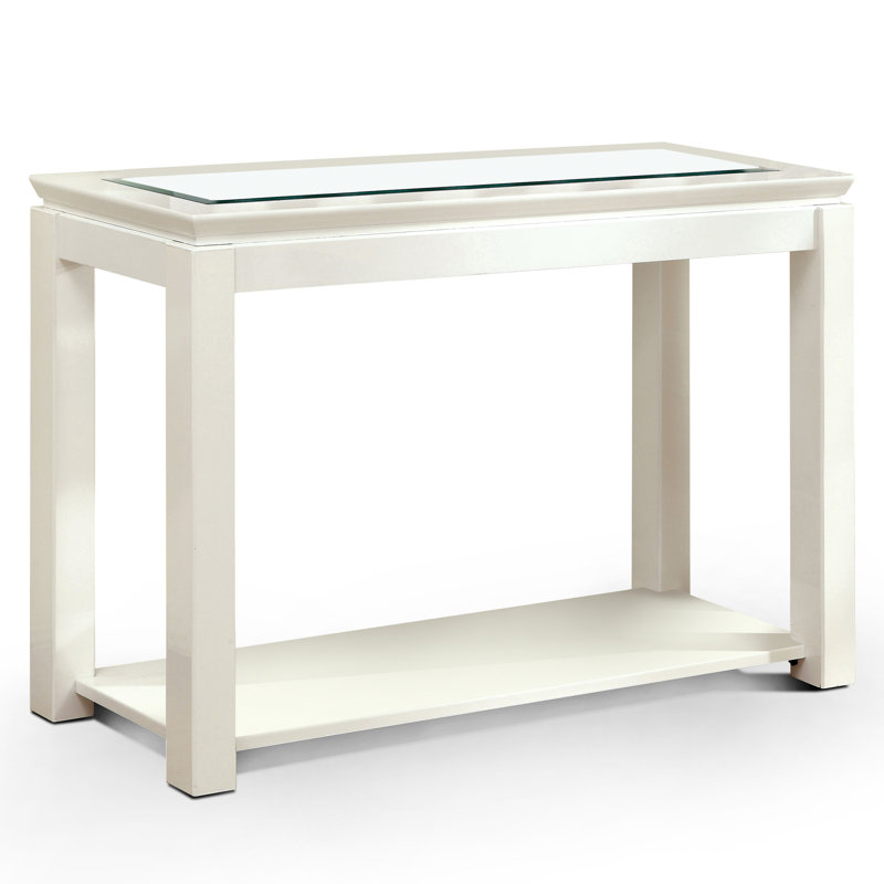 Console 47,63 po Bovian, Blanc