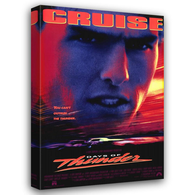 Days of Thunder, 40" H x 27" W