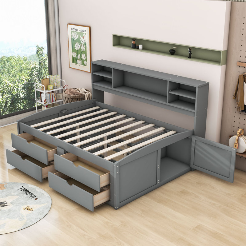 Naja Full / Double Daybed, Gray
