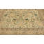 Tapis oriental en laine ivoire / vert 9 pi 1 po x 12 pi Aaru