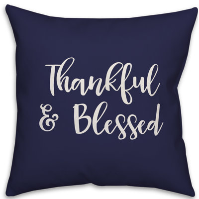  Oreiller «Thankful and Blessed»