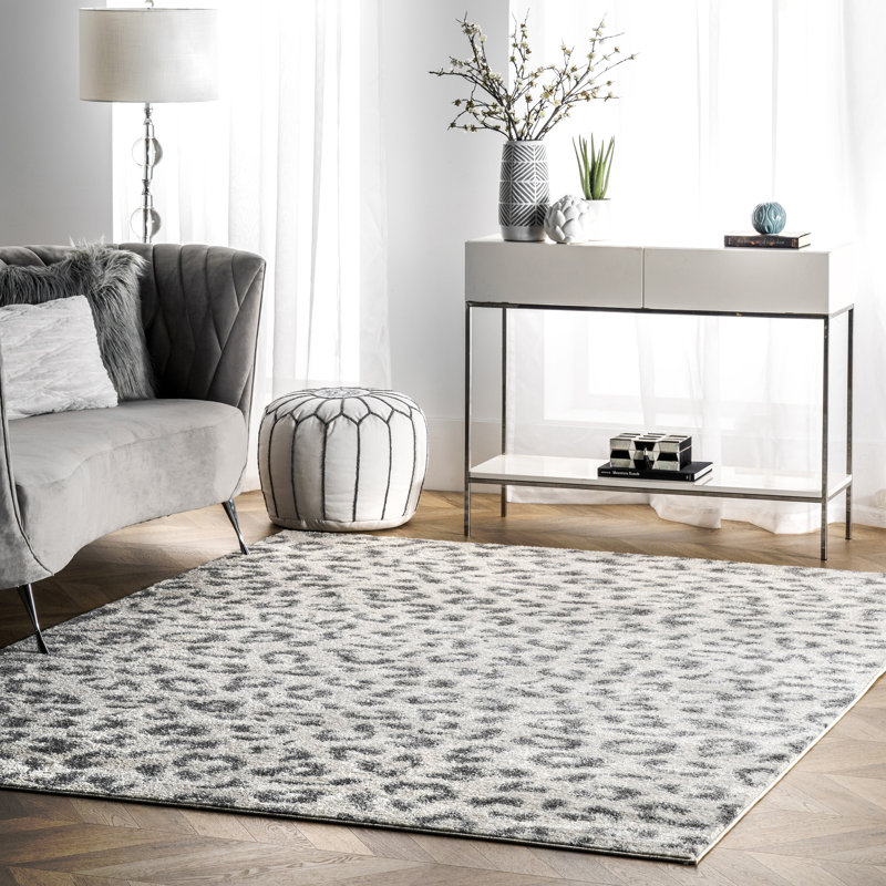 Animal Print Area Rug, Rectangle 244 x 305cm