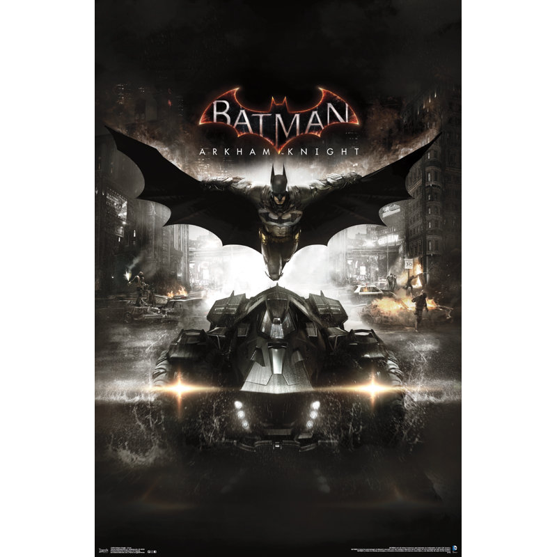 « arkham knight- », impression sur papier