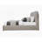 Orane Gray Fabric Queen Bed With Storage-1791045143