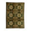Hand-Knotted High-Quality Green Area Rug