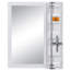 Ensemble coiffeuse et miroir Parke-453987438