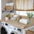 Kaboon 2-Tier Washer Dryer Countertop 58" W X 28" D X 12" H", Laundry Shelf Organizer-119893862-122871968