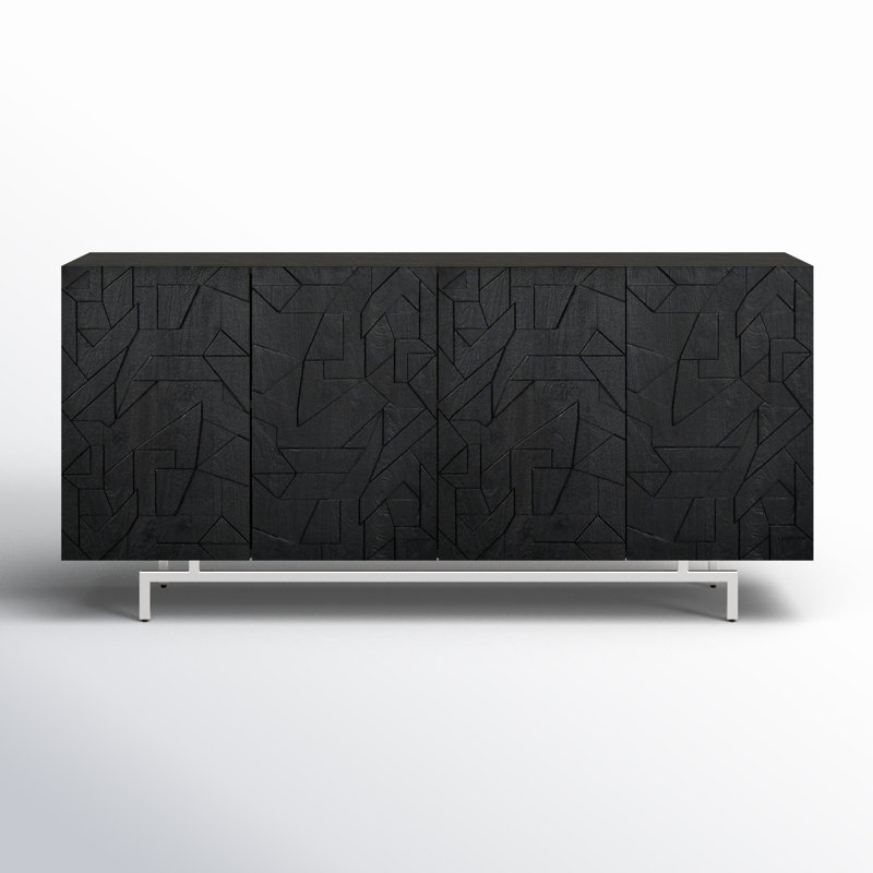 Buffet noir Franzen Geo