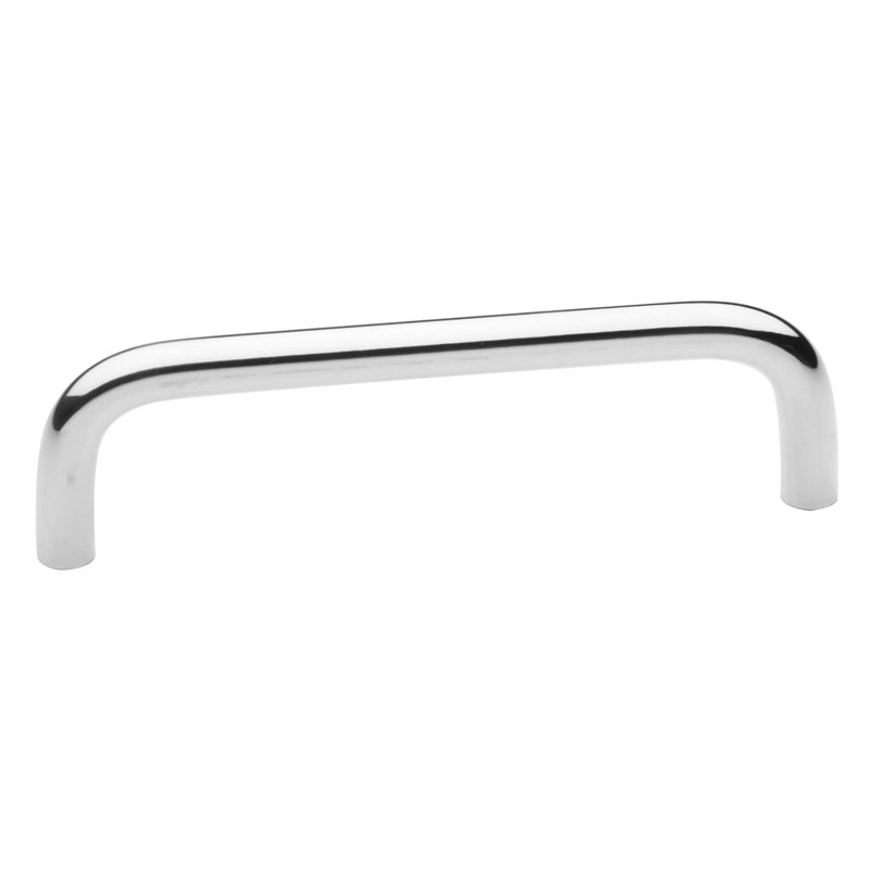 Wire 4" Center to Center Appliance Pull, Polished Chrome