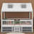 Motyka House-Style Bed with Built-Bed Roof and Storage-575694104-575694107