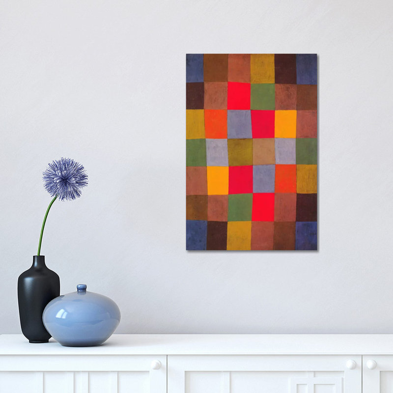 New Harmony by Paul Klee - Wrapped Canvas Print, 30.48 cm H x 45.72 cm W